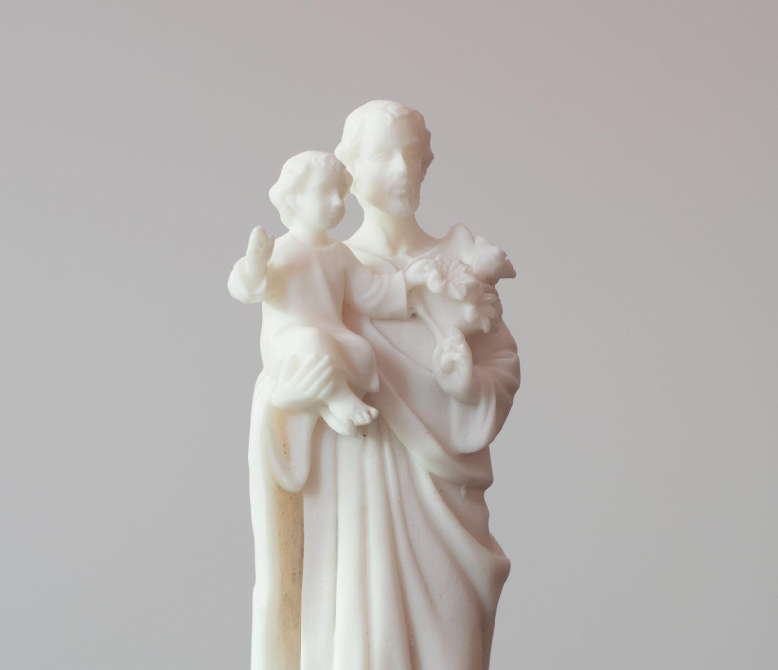 Figurka Św Józef alabastrowa